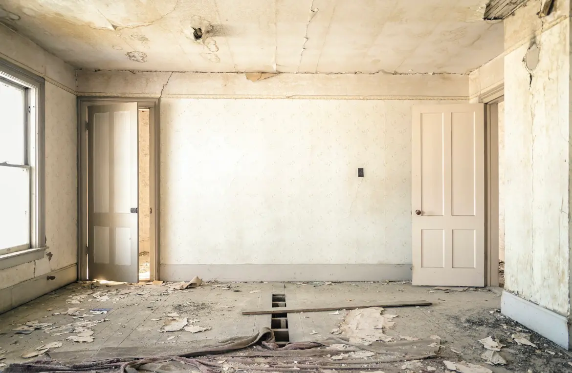 Waste disposal crew managing a cleanout project in Everson